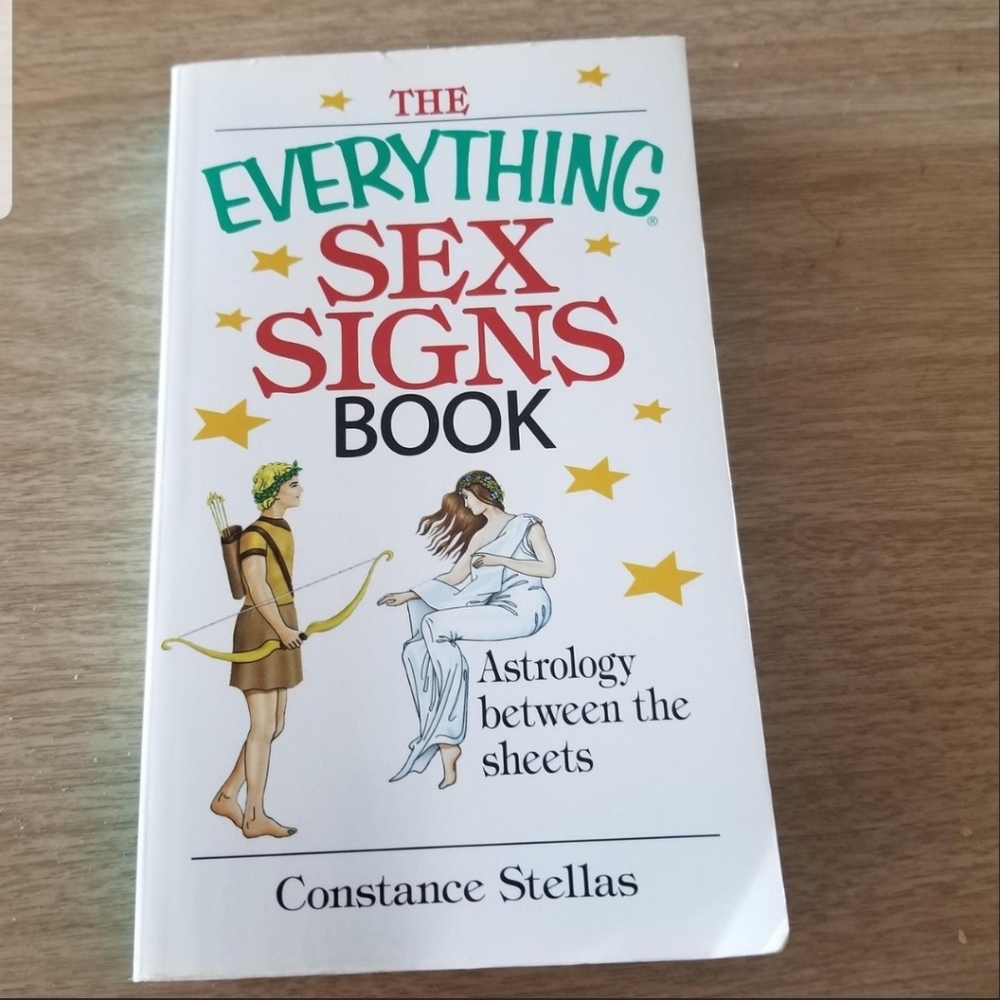 The Everything Sex Signs Used Book by Constance Stellas.